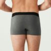 U.S. Polo Assn. 80338 3 Pack Cotton Lycra Mens Boxer Set Anthracite Black Grey 3