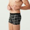 U.S. Polo Assn. 80338 3 Pack Cotton Lycra Mens Boxer Set Anthracite Black Grey 5