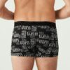 U.S. Polo Assn. 80338 3 Pack Cotton Lycra Mens Boxer Set Anthracite Black Grey 6
