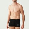 U.S. Polo Assn. 80338 3 Pack Cotton Lycra Mens Boxer Set Anthracite Black Grey 7
