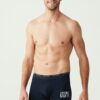 U.S. Polo Assn. 80338 3 Pack Cotton Lycra Mens Boxer Set Navy Blue Navy Blue Melange 3