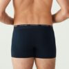 U.S. Polo Assn. 80338 3 Pack Cotton Lycra Mens Boxer Set Navy Blue Navy Blue Melange 5