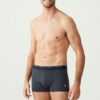 U.S. Polo Assn. 80338 3 Pack Cotton Lycra Mens Boxer Set Navy Blue Navy Blue Melange 6