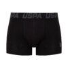 U.S. Polo Assn. 80496 3 Pack Cotton Lycra USPA Printed Mens Boxer Set Black Anthracite 3 scaled