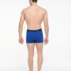 U.S. Polo Assn. 80497 3 Pack Cotton Lycra Mens Boxer Set Sax Blue Navy Blue 4