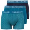 U.S. Polo Assn. 80515 3 Pack Cotton Lycra Printed Mens Boxer Set Navy Blue Green scaled