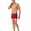 U.S. Polo Assn. 80516 3 Pack Cotton Lycra Mens Boxer Burgundy Navy Blue 3 scaled