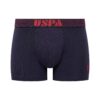 U.S. Polo Assn. 80521 3 Pack Cotton Lycra USPA Printed Mens Boxer Set Burgundy Navy Blue Anthracite 2 scaled