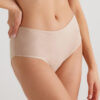 2033 3 Pack High Waist Cotton Womens Basic Slip Panty Set Solid Colors13