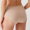 2033 3 Pack High Waist Cotton Womens Basic Slip Panty Set Solid Colors14