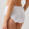 2033 3 Pack High Waist Cotton Womens Basic Slip Panty Set Solid Colors7