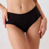 2033 3 Pack High Waist Cotton Womens Basic Slip Panty Set Solid Colors8