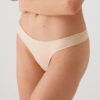 Pierre Cardin 2051, 5 Pack, Low Waist, Cotton, Women’s No Show String Panty Set, Invisible Lines, Black & White & Beige6