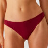 Pierre Cardin 2057, 5 Pack, Mid Waist, Cotton, Women’s Basic Brazilian Panty Set, Ecru & Powder Pink & Burgundy & Navy Blue & (Copy)11