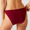 Pierre Cardin 2057, 5 Pack, Mid Waist, Cotton, Women’s Basic Brazilian Panty Set, Ecru & Powder Pink & Burgundy & Navy Blue & (Copy)12