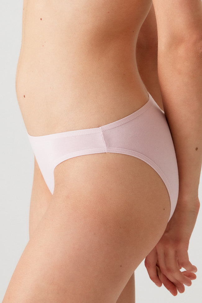 Pierre Cardin 2057, 5 Pack, Mid Waist, Cotton, Women’s Basic Brazilian Panty Set, Ecru & Powder Pink & Burgundy & Navy Blue & (Copy)16