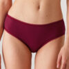 Pierre Cardin 2238, 3 Pack, Cotton Jersey Slip Panty with Chain Lace Trim, Burgundy & Ecru & Powder Pink4
