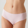 Pierre Cardin 2238, 3 Pack, Cotton Jersey Slip Panty with Chain Lace Trim, Burgundy & Ecru & Powder Pink7