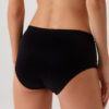 Pierre Cardin 2239, 3 Pack, High Waisted Cotton Bato Panty with Chain Lace Trim, Black & White & Beige9