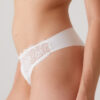 Pierre Cardin 2841, 3 Pack, Seamless Laser Cut Micro String Thong with Cotton Gusset, Powder Pink & Ecru & Black3