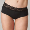 Pierre Cardin 2844, 3 Pack, Seamless Laser Cut Micro Hipster Panty with Cotton Gusset, Burgundy & Ecru & Black6