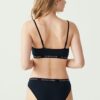 U.S. Polo Assn. 65004, Cotton & Modal & Lycra, Women’s Bustier Brief Set, Navy Blue 4