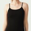 U.S. Polo Assn. 66000 Cotton Modal Lycra Rope Straps Womens Singlet Black