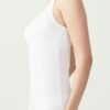 U.S. Polo Assn. 66001 Cotton Modal Lycra Womens Sport Singlet White 3