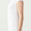 U.S. Polo Assn. 66004, Cotton & Modal & Lycra, V Neck, Short Sleeves, Women's Undershirt & T shirt White 3