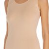 U.S. Polo Assn. 66005 Cotton Modal Lycra Thick Straps Womens Singlet Beige
