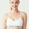U.S. Polo Assn. 66116, Cotton & Lycra, Women’s Cup Bustier, White