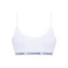 U.S. Polo Assn. 66116, Cotton & Lycra, Women’s Cup Bustier, White 2