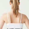 U.S. Polo Assn. 66116, Cotton & Lycra, Women’s Cup Bustier, White 4