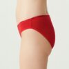 U.S. Polo Assn. 67001, Cotton & Modal & Lycra, 5 Pack, Solid Colors, Women’s Low Waist Brief Set, Black & White & Beige & Red & Salmon 10