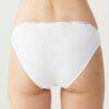 U.S. Polo Assn. 67001, Cotton & Modal & Lycra, 5 Pack, Solid Colors, Women’s Low Waist Brief Set, Black & White & Beige & Red & Salmon 12