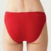 U.S. Polo Assn. 67001, Cotton & Modal & Lycra, 5 Pack, Solid Colors, Women’s Low Waist Brief Set, Black & White & Beige & Red & Salmon 14