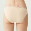 U.S. Polo Assn. 67001, Cotton & Modal & Lycra, 5 Pack, Solid Colors, Women’s Low Waist Brief Set, Black & White & Beige & Red & Salmon 16