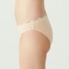 U.S. Polo Assn. 67001, Cotton & Modal & Lycra, 5 Pack, Solid Colors, Women’s Low Waist Brief Set, Black & White & Beige & Red & Salmon 7