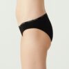 U.S. Polo Assn. 67001, Cotton & Modal & Lycra, 5 Pack, Solid Colors, Women’s Low Waist Brief Set, Black & White & Beige & Red & Salmon 8