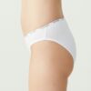 U.S. Polo Assn. 67001, Cotton & Modal & Lycra, 5 Pack, Solid Colors, Women’s Low Waist Brief Set, Black & White & Beige & Red & Salmon 9