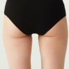 U.S. Polo Assn. 67002, Cotton & Modal & Lycra, 5 Pack, Solid Colors, Women’s High Waist Brief Set, Black & White & Beige 6