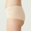 U.S. Polo Assn. 67004, Cotton & Modal & Lycra, 5 Pack, Solid Colors, Women’s Bristle Elastic Shorts Set, Black & White & Beige & Salmon & Red 12