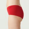 U.S. Polo Assn. 67004, Cotton & Modal & Lycra, 5 Pack, Solid Colors, Women’s Bristle Elastic Shorts Set, Black & White & Beige & Salmon & Red 6