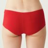 U.S. Polo Assn. 67004, Cotton & Modal & Lycra, 5 Pack, Solid Colors, Women’s Bristle Elastic Shorts Set, Black & White & Beige & Salmon & Red 9