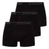 U.S. Polo Assn. 80097 3 Pack Cotton Lycra Mens Boxer Set Black