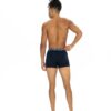 U.S. Polo Assn. 80543 3 Pack Elastic Waist Cotton Lycra Mens Boxer Set Black Navy Blue Gray 5