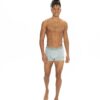 U.S. Polo Assn. 80543 3 Pack Elastic Waist Cotton Lycra Mens Boxer Set Black Navy Blue Gray 7