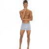 U.S. Polo Assn. 80543 3 Pack Elastic Waist Cotton Lycra Mens Boxer Set Navy Blue Indigo Gray 7