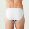 U.S. Polo Assn. 90003 3 Pack Mens Plus Size Brief Set Cotton Lycra White 5