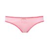 U.S. Polo Assn. 66325, Cotton & Lycra, 3 Pack Women's Bikini Panty Set, Coral & Pink 4